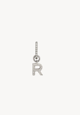 White Diamond Letter Dangle from Roxanne First