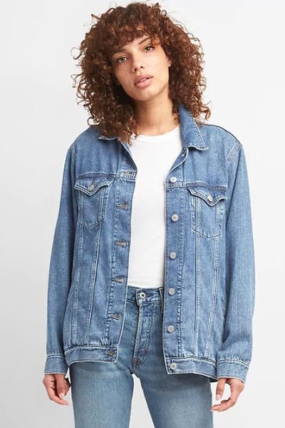 Oversized Icon Denim Jacket from Gap