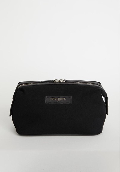 Kenyatta Organic Cotton-Canvas Wash Bag from Want Les Essentiels