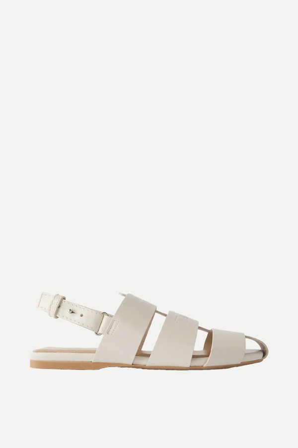 Fisherman Embossed Leather Sandals from JW Anderson