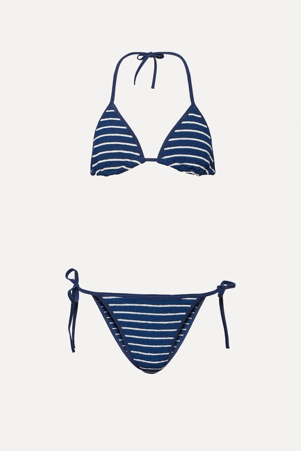 Gina Striped Bikini from Hunza G