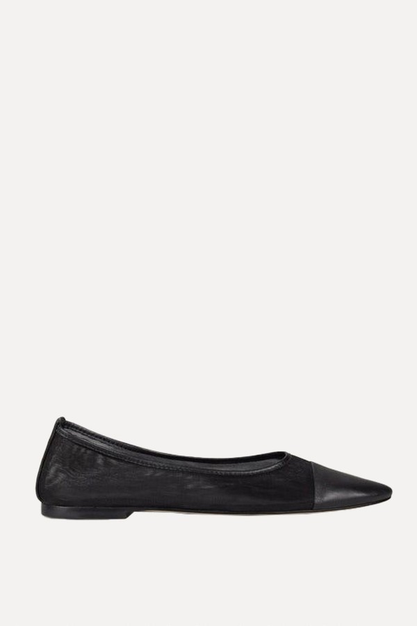 Gala Mesh Ballerina Flats from dear frances