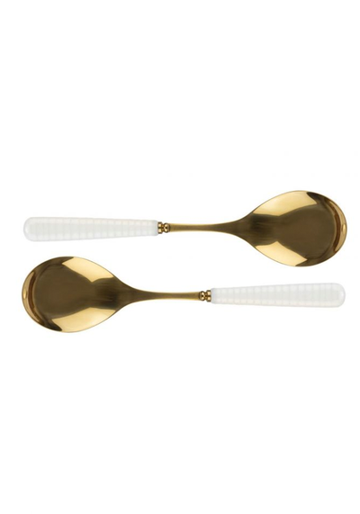 Porcelain Handled Salad Servers from Sophie Conran