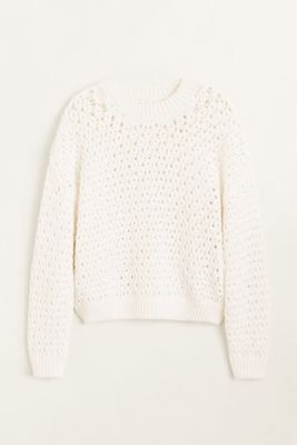 Open Knit Sweater from Mango