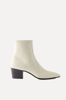 Vassili 60 Leather Ankle Boots from Saint Laurent