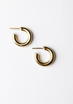Small Hoops Shiny Gold from Blue Billie