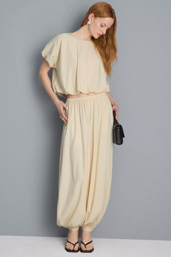 High Waisted Parachute Trousers from Primark