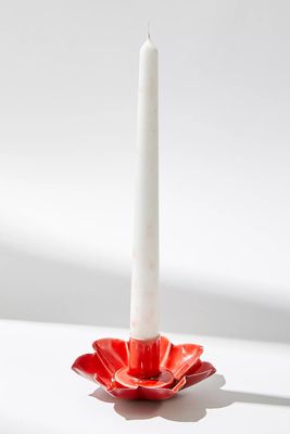 Red Flower Candle Holder, £6 | Urban Outfitters