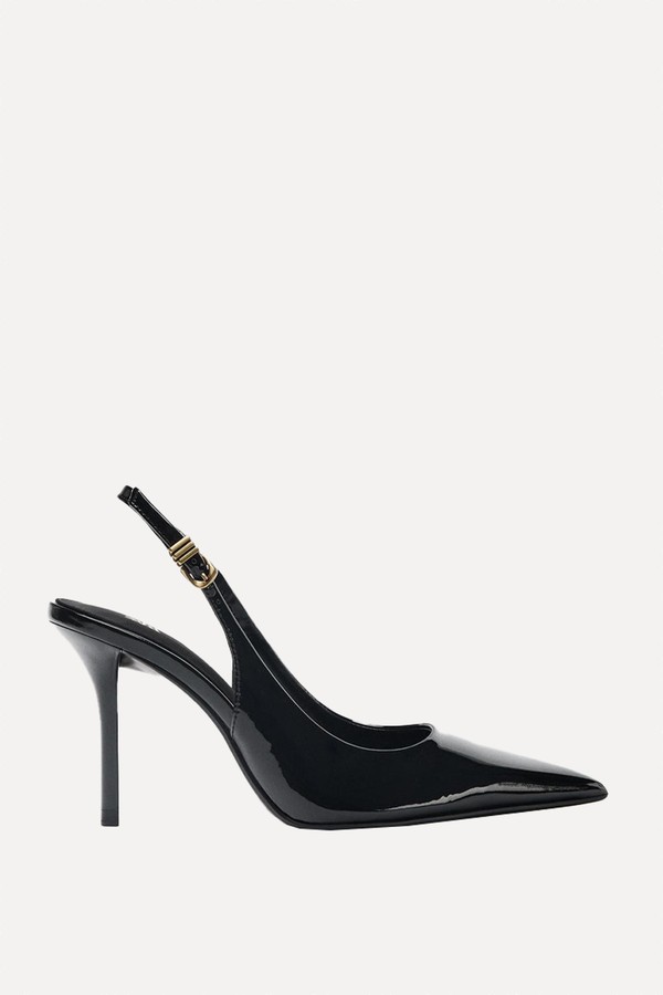 Metal Buckle Heels from Zara
