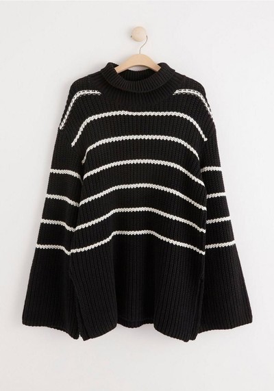 Knitted jumper With Wide Sleeves from Lindex