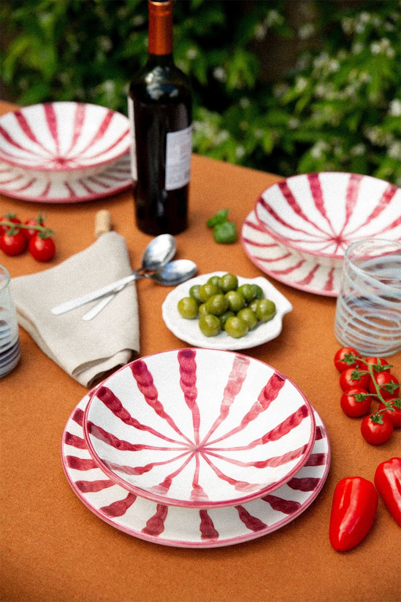 Wave Pasta Bowl from Woven Rosa