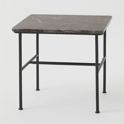 Marble-topped Side Table