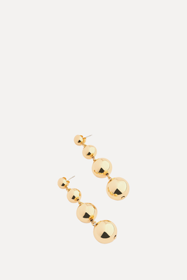 Sphere Gold Earrings from Whistles