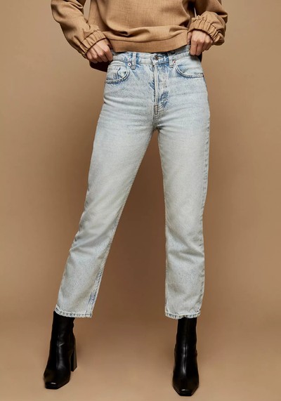 Bleach Straight Editor Jeans