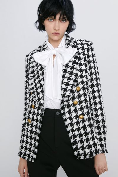 Houndstooth Jacket from Zara