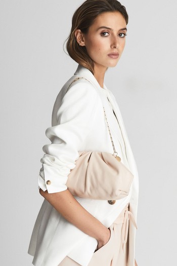 Soft Nappa Leather Small Bag from Reiss