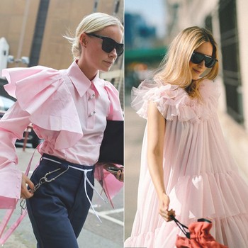 Pink Ruffles To Buy For Spring 