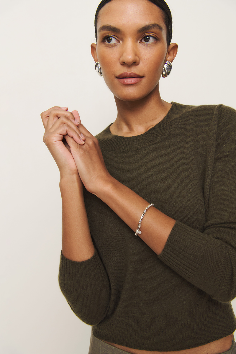 Dana Cashmere Crew Sweater from REFORMATION
