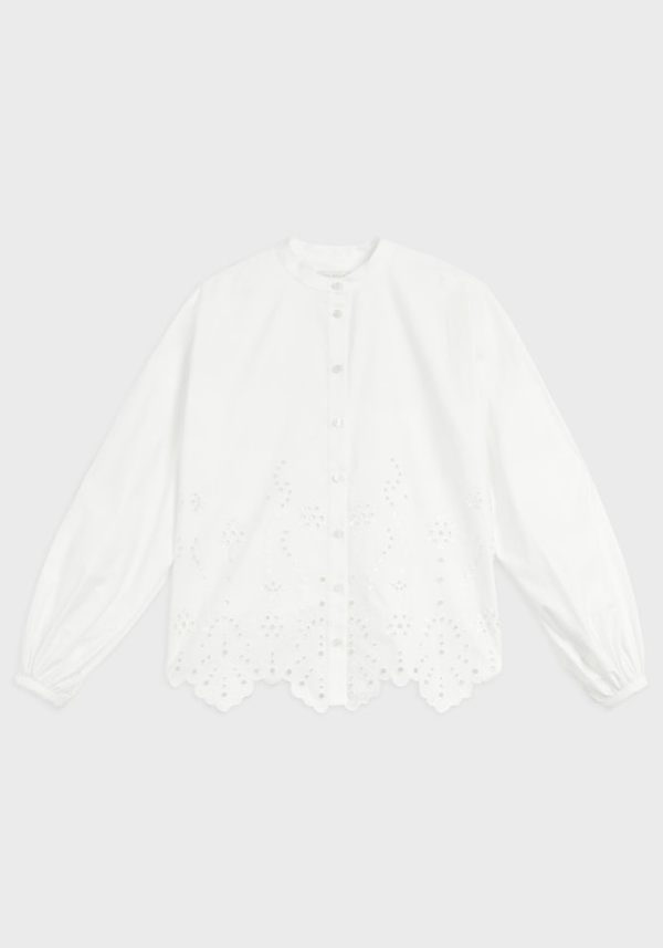 Cut-Out Detail Blouse