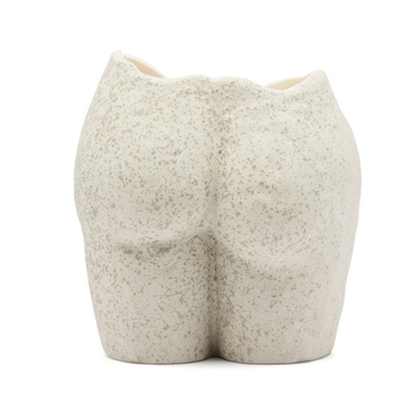 Popotin Ceramic Vase in Grey