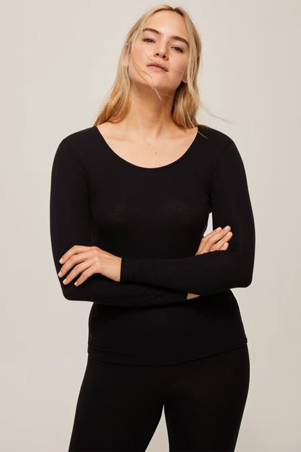 Long Sleeve Heat Generating Thermal Top from John Lewis
