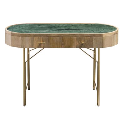 Jade Marble Console Desk from Atkin & Thyme
