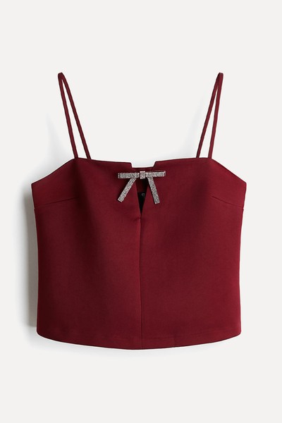  Bow-Detail Strappy Top from H&M