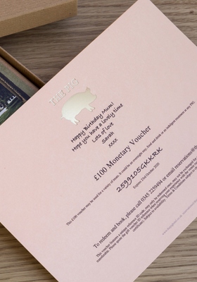 Three Course Meal Voucher from The Pig Hotels