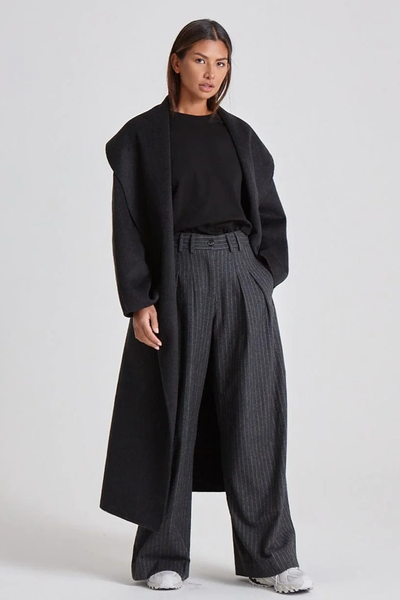 Tailored Pinstripe Wide Leg Trousers from WAT The Brand