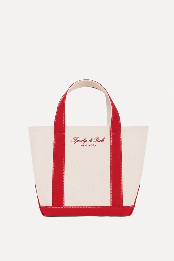 Signature NY Logo Mini Tote from Sporty & Rich