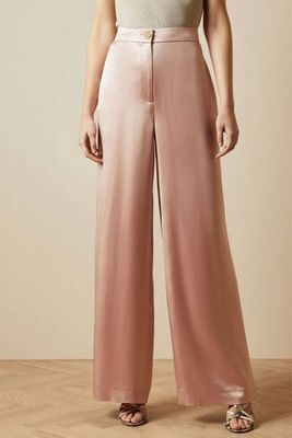 Satin Wide Leg Trousers from Ted Baker