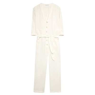 Utility Jumpsuit With Buttons from Stradivarius