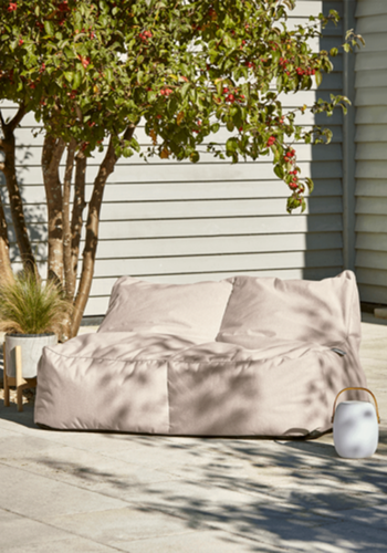 Indoor Outdoor Soft Blush Pink Double Beanbag