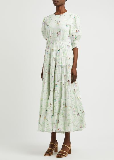 Agyness Printed Cotton Dress from Rixo