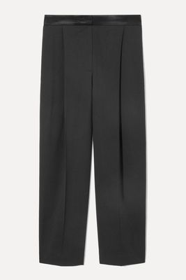 High-Waisted Straight-Leg Trousers from COS