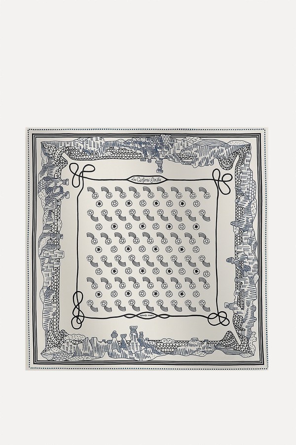 Les Canyons Étoiles Bandana 55 from Hermès