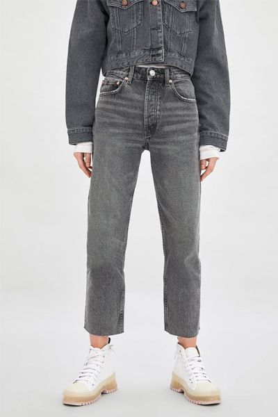 Straight-Leg Mid-Rise Jeans from Zara