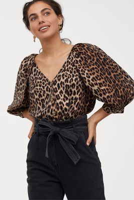 Balloon Sleeved Blouse from H&M