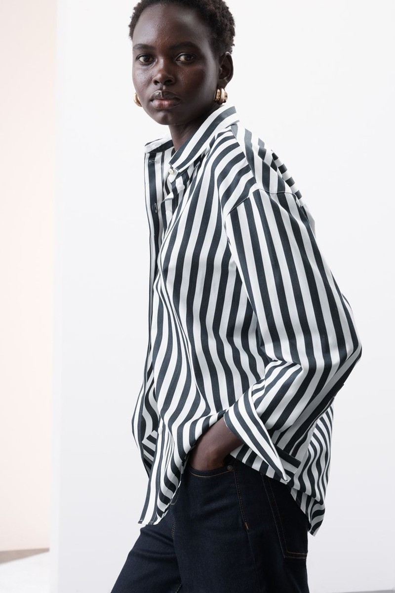 Pure Cotton Striped Shirt