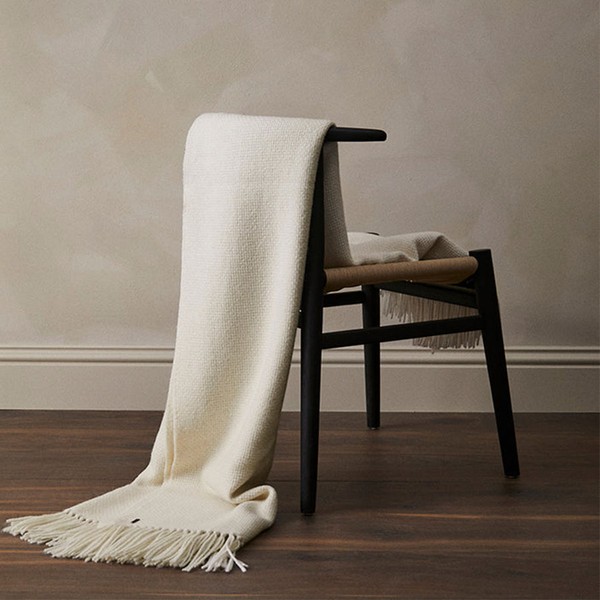 Baby Alpaca Throw from De Le Cuona