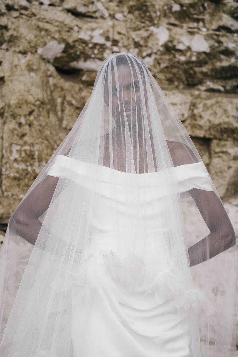 Soft Dandelion Veil from Halfpenny London