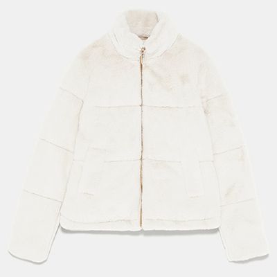Faux Fur Jacket from Zara