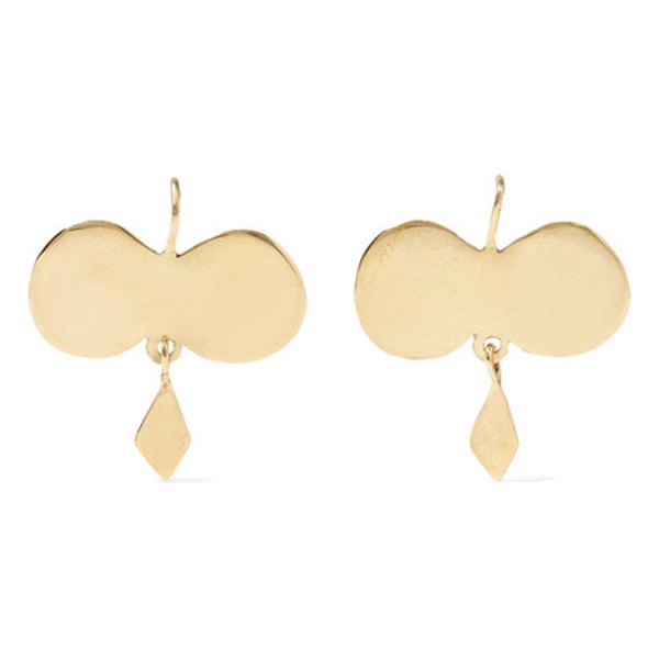 Mazcala Gold-Tone Earrings from Ariana Boussard-Reifel
