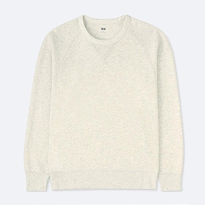 Crew Neck Long Sleeved Sweatshirt from Uniqlo