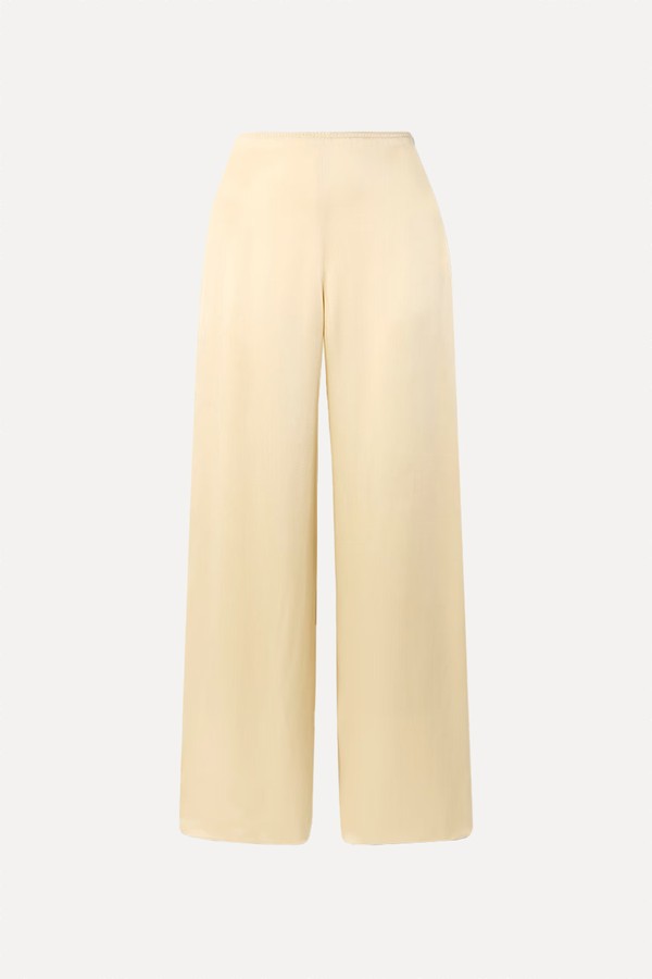 Satin Wide-Leg Pants from LIBEROWE