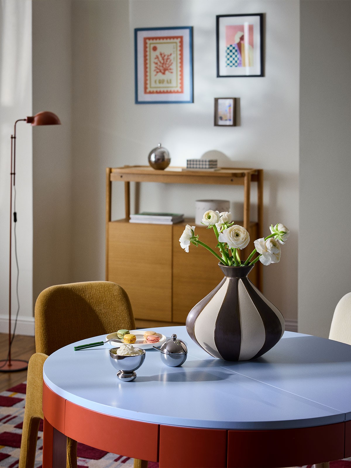 Hand-Painted Vase Charly