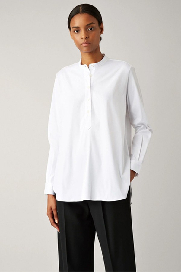 Luke Poplin Stretch Blouse from Joseph