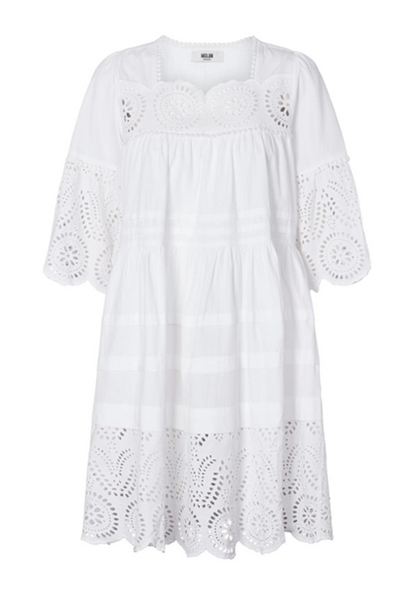Tracey Dress White from Moliin