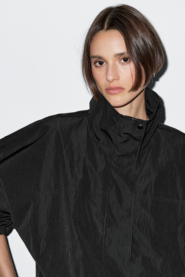 High Neck Technical Puffer Jacket from Massimo Dutti