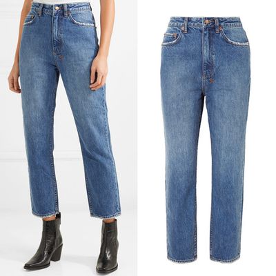 Chlo Wasted cropped high-rise straight-leg jeans from Ksubi